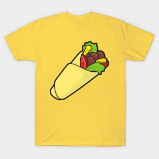 Tortilla Wrap Icon T-Shirt